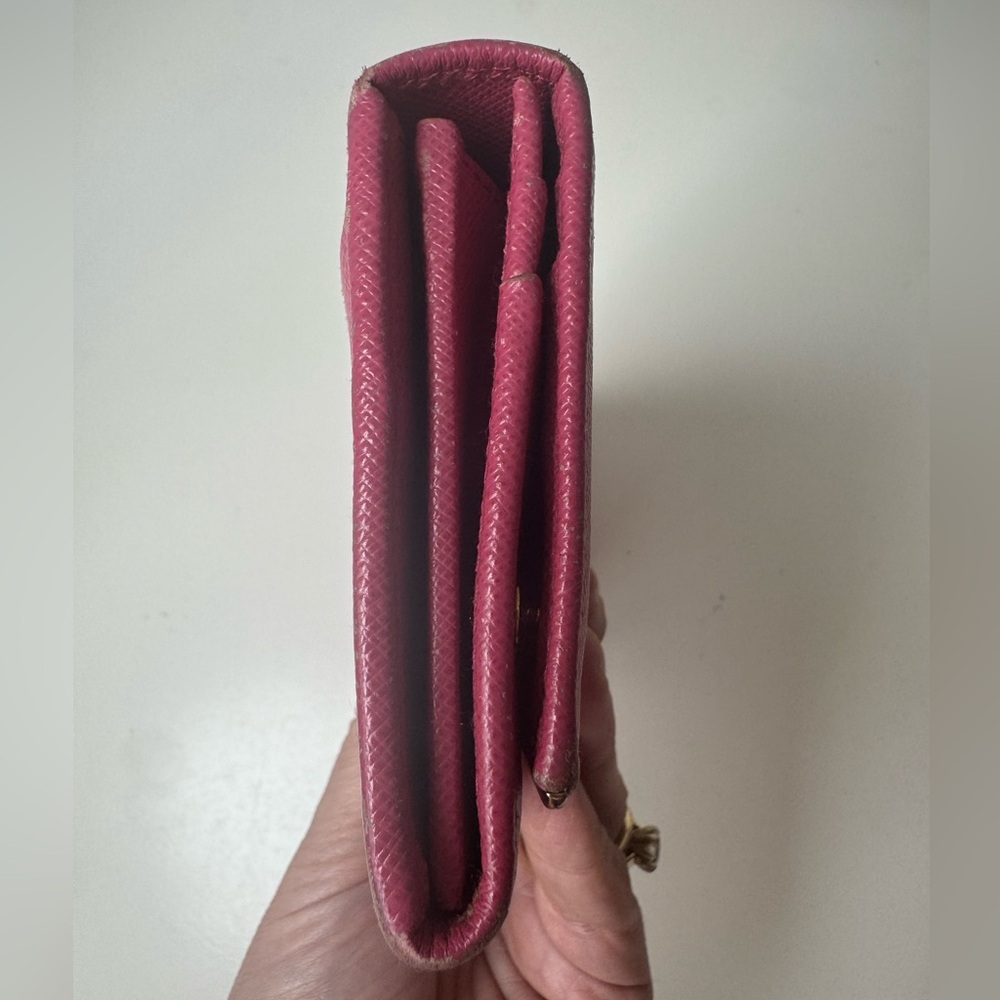 Prada Women’s Long Saffiano Metal Peonia Wallet - Picture 4 of 15